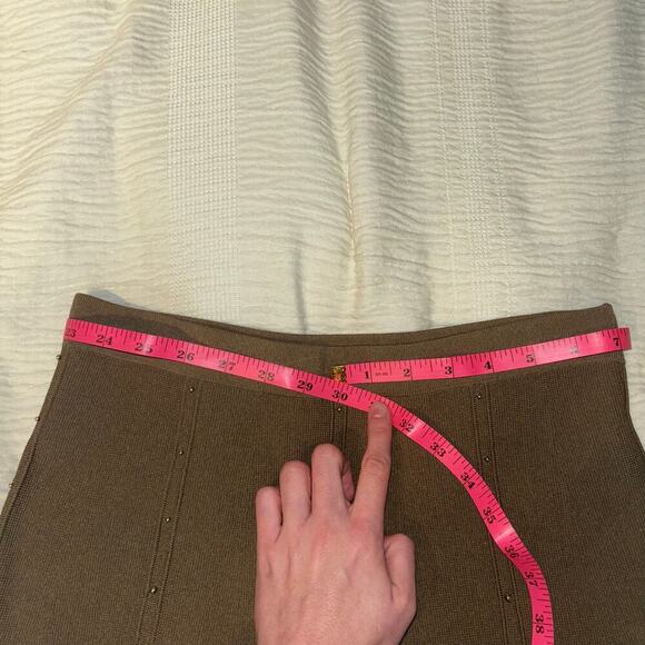 Sandro Brown Studded Skirt - Picture 11 of 13